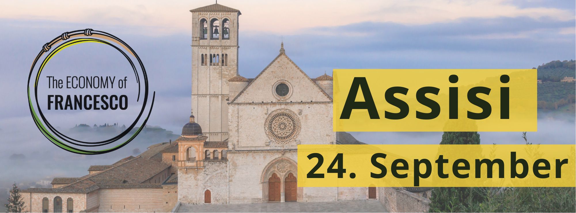 Visit of the Holy Father Francis to Assisi for the 'Economy of Francesco' event [24 September 2022]