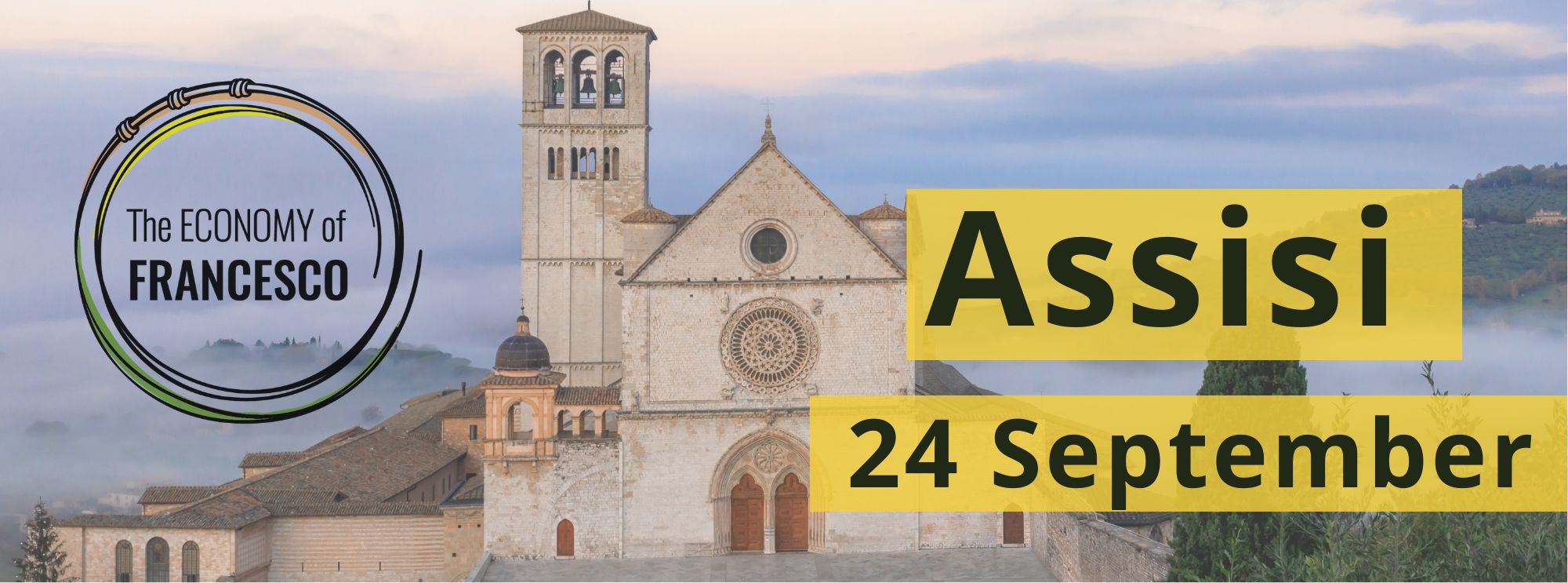 Visit of the Holy Father Francis to Assisi for the 'Economy of Francesco' event [24 September 2022]